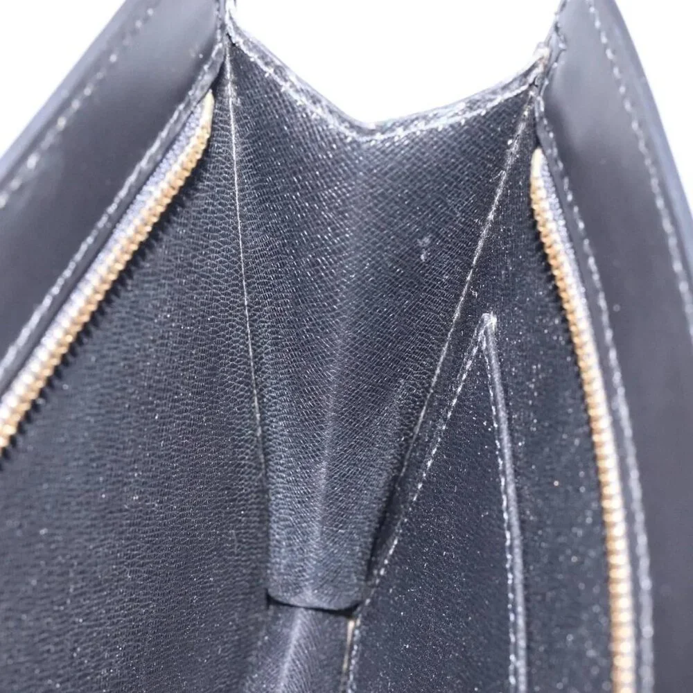 LOUIS VUITTON Epi Pochette Homme Clutch Bag Black Noir LV Auth